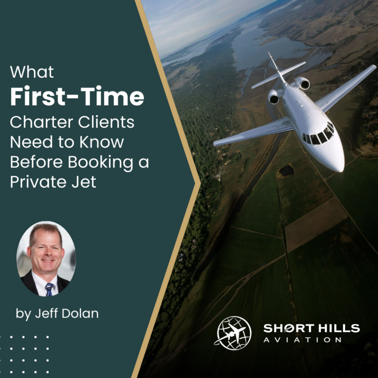 What first time charter clients need to know before booking a private jet